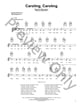 Caroling, Caroling Guitar and Fretted sheet music cover